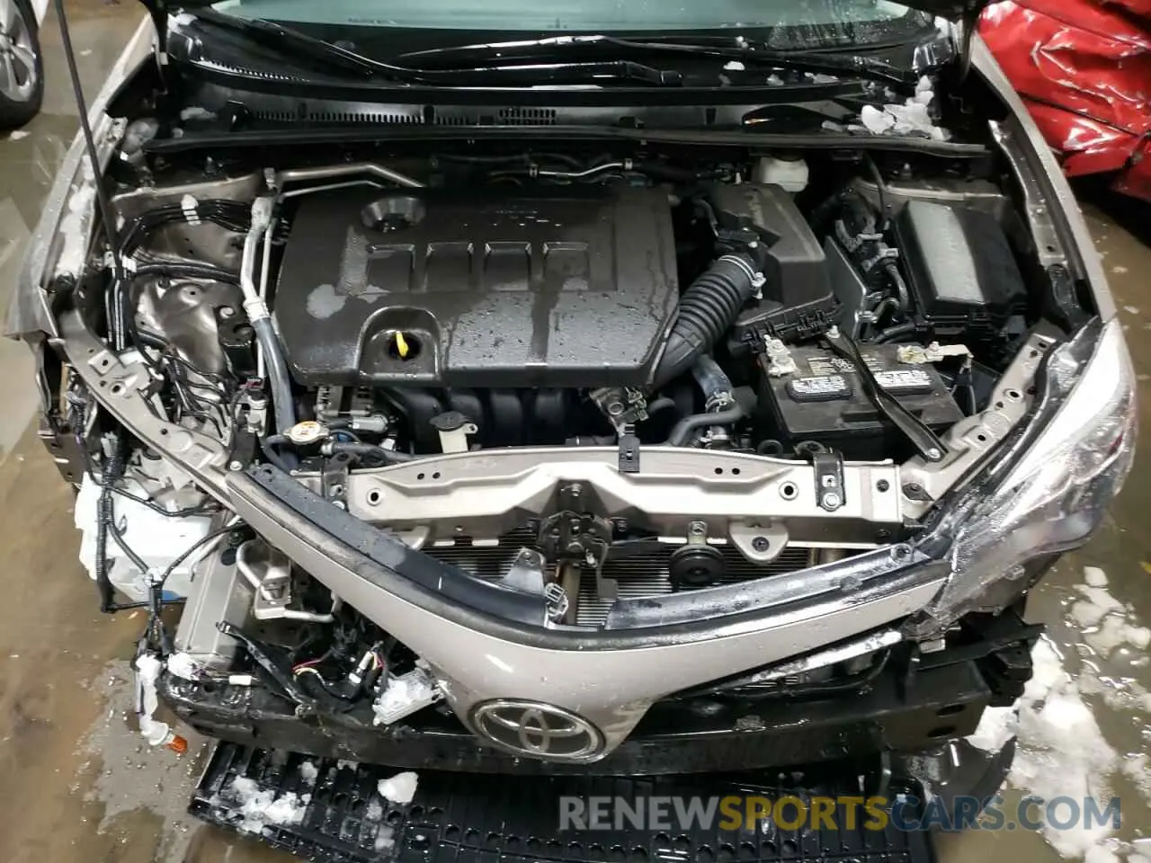 7 fotografías del automóvil dañado 2T1BURHE8KC224529 TOYOTA COROLLA 2019
