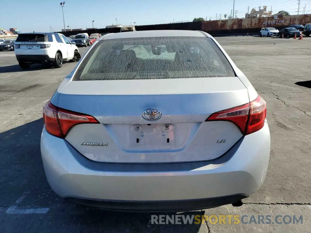 6 fotografías del automóvil dañado 2T1BURHE8KC229519 TOYOTA COROLLA 2019