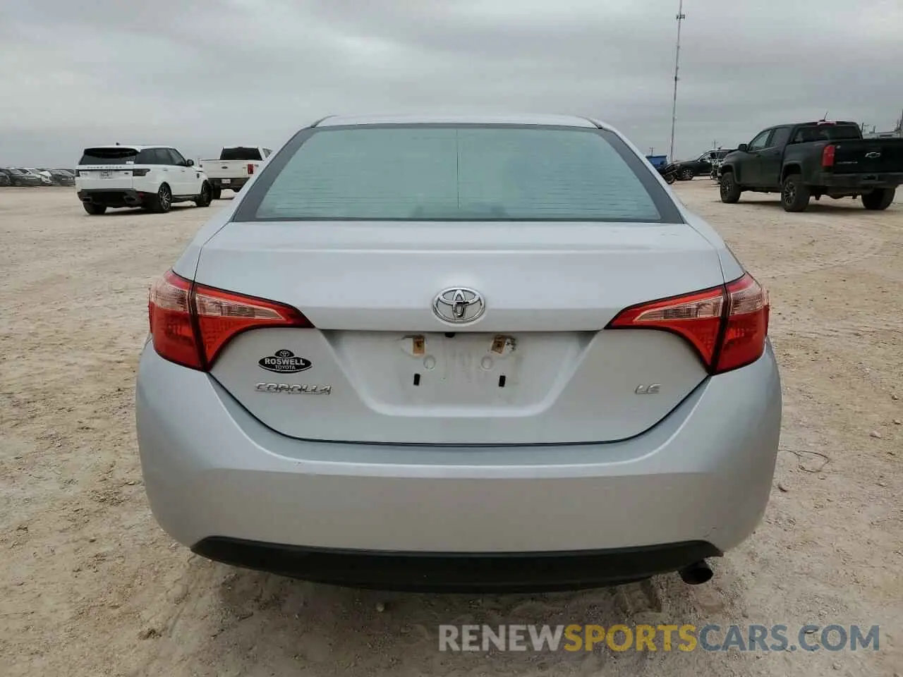 6 fotografías del automóvil dañado 2T1BURHE8KC230444 TOYOTA COROLLA 2019