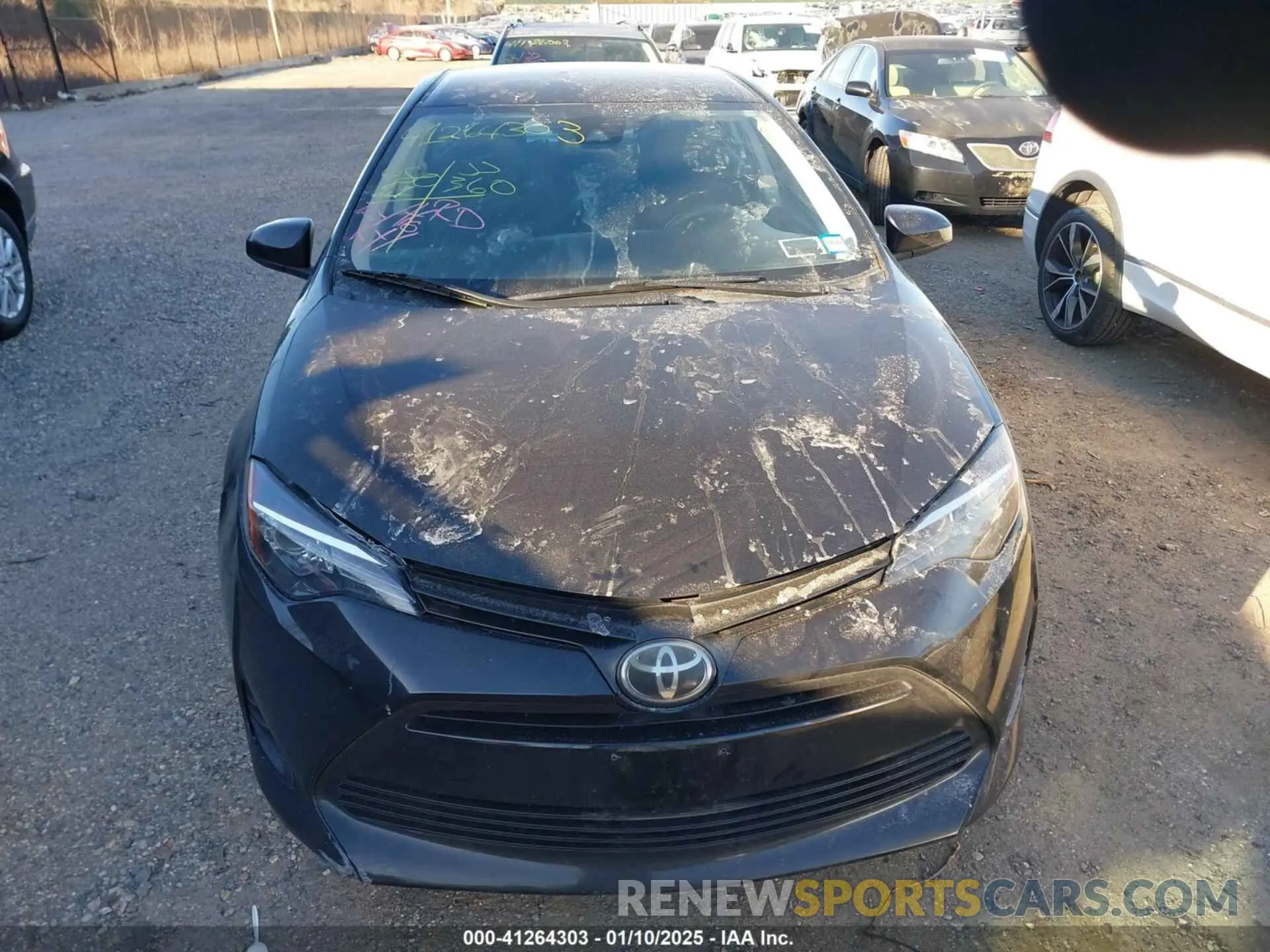 12 fotografías del automóvil dañado 2T1BURHE8KC235126 TOYOTA COROLLA 2019