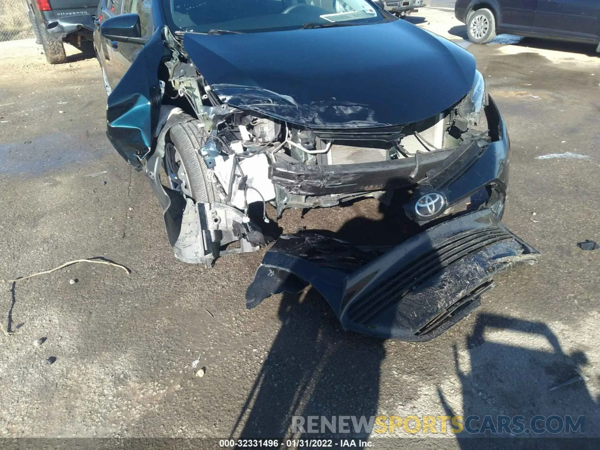 6 fotografías del automóvil dañado 2T1BURHE8KC236602 TOYOTA COROLLA 2019