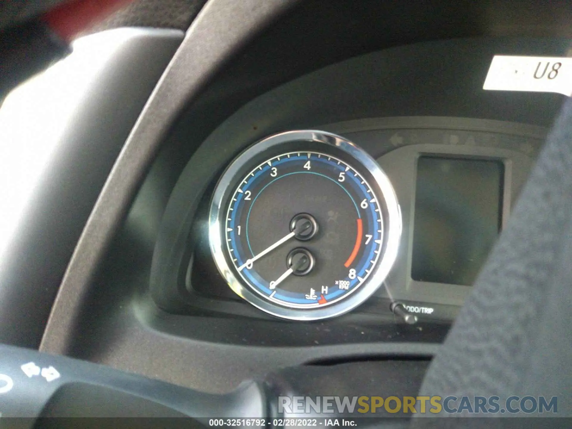 7 fotografías del automóvil dañado 2T1BURHE8KC244389 TOYOTA COROLLA 2019