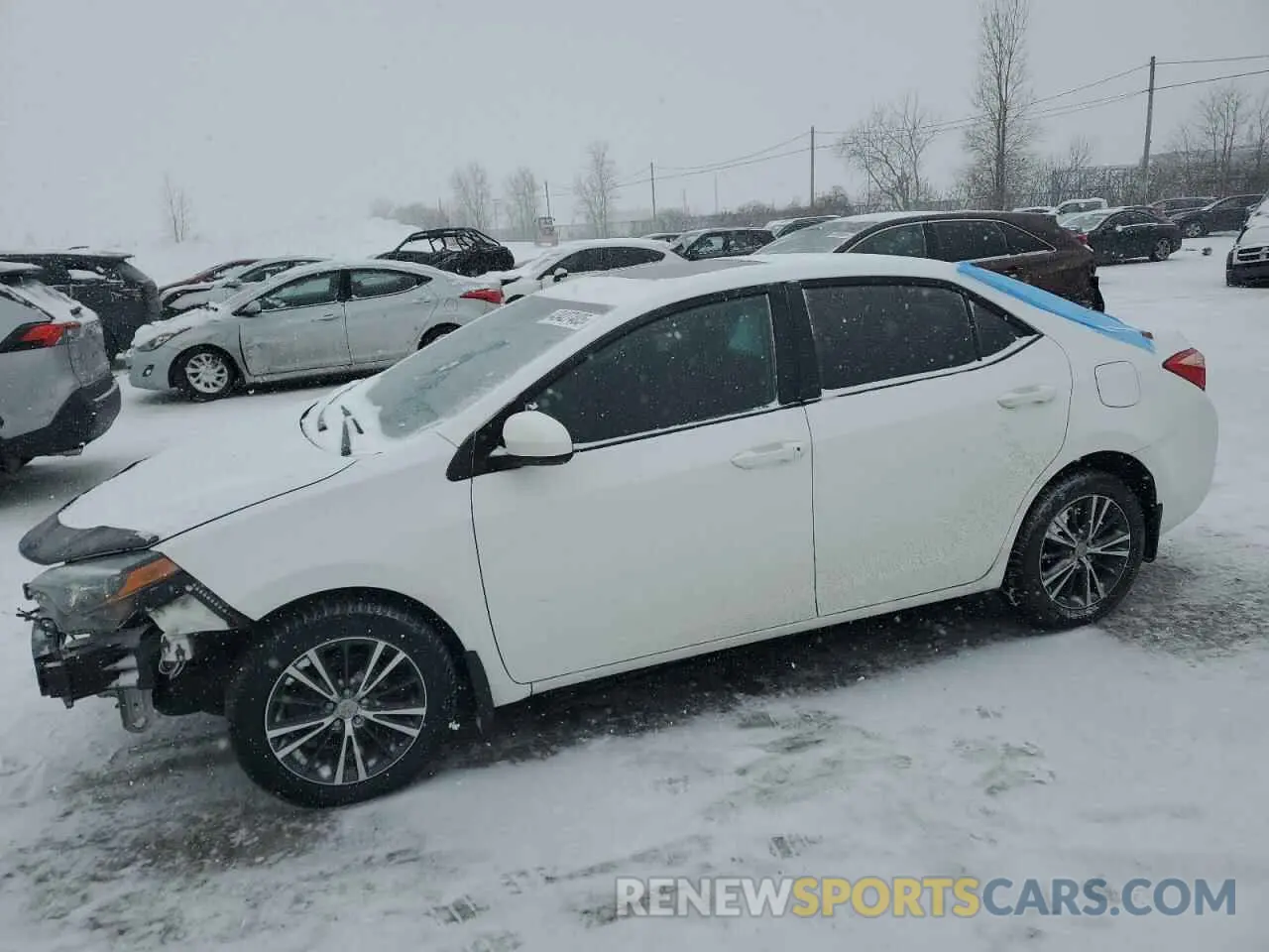 1 fotografías del automóvil dañado 2T1BURHE8KC245204 TOYOTA COROLLA 2019