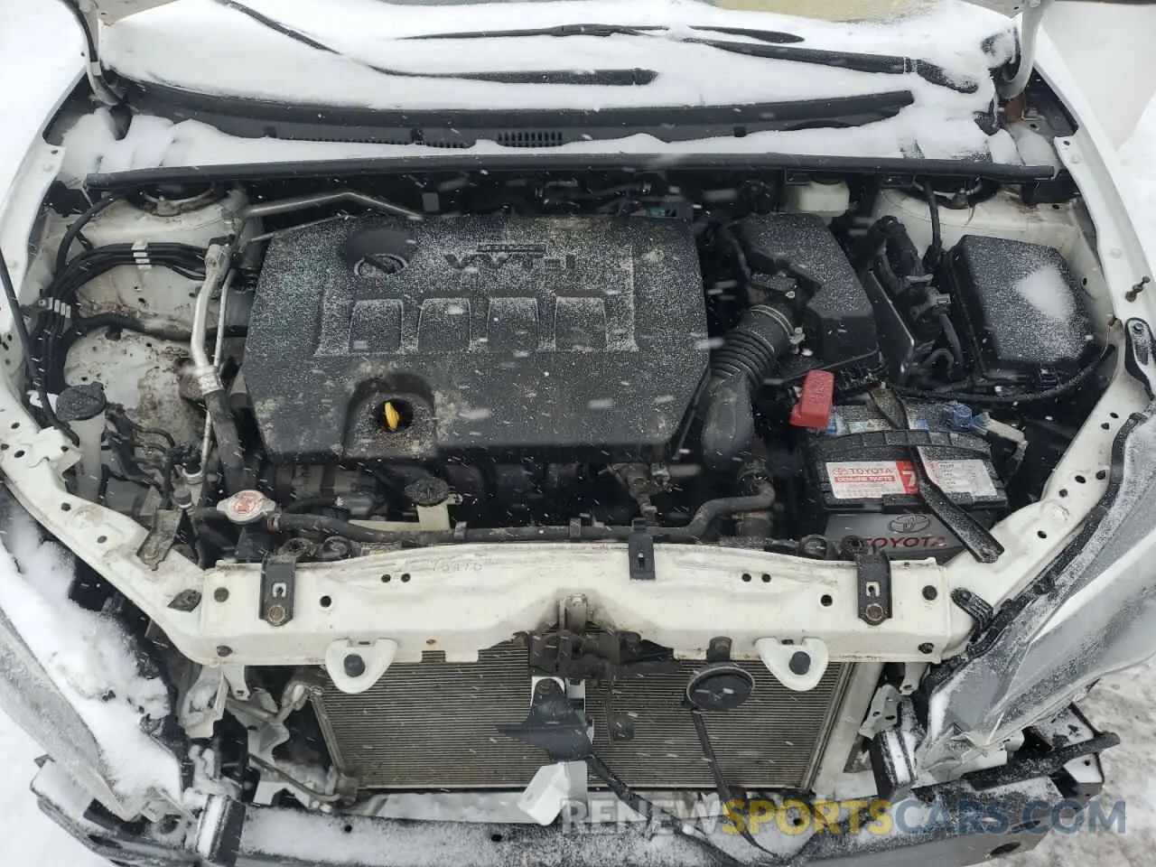11 fotografías del automóvil dañado 2T1BURHE8KC245204 TOYOTA COROLLA 2019