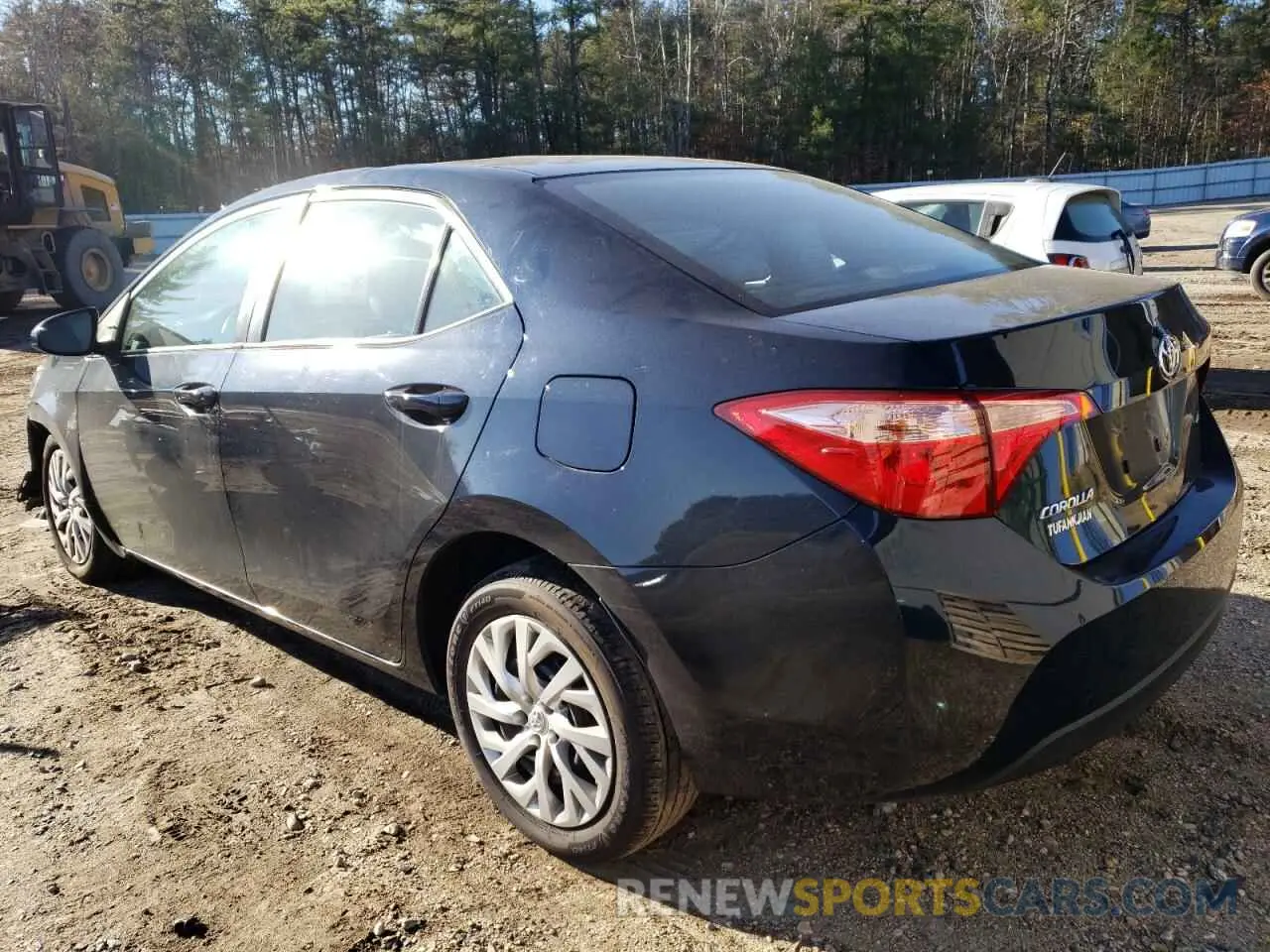 2 fotografías del automóvil dañado 2T1BURHE8KC245719 TOYOTA COROLLA 2019