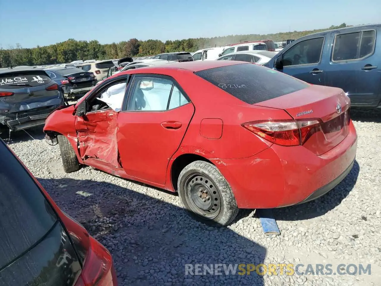 2 fotografías del automóvil dañado 2T1BURHE9KC139926 TOYOTA COROLLA 2019