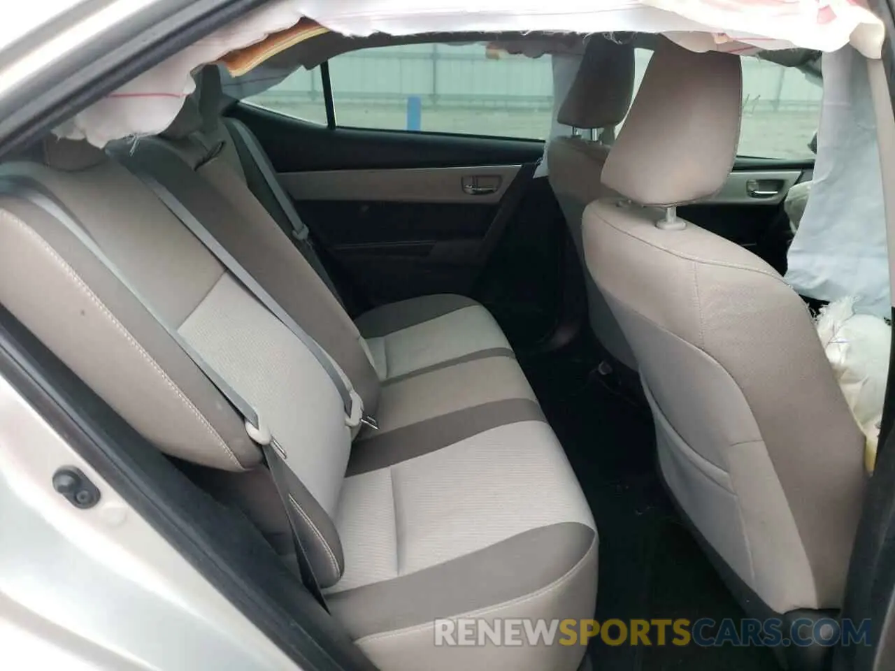 6 fotografías del automóvil dañado 2T1BURHE9KC140204 TOYOTA COROLLA 2019