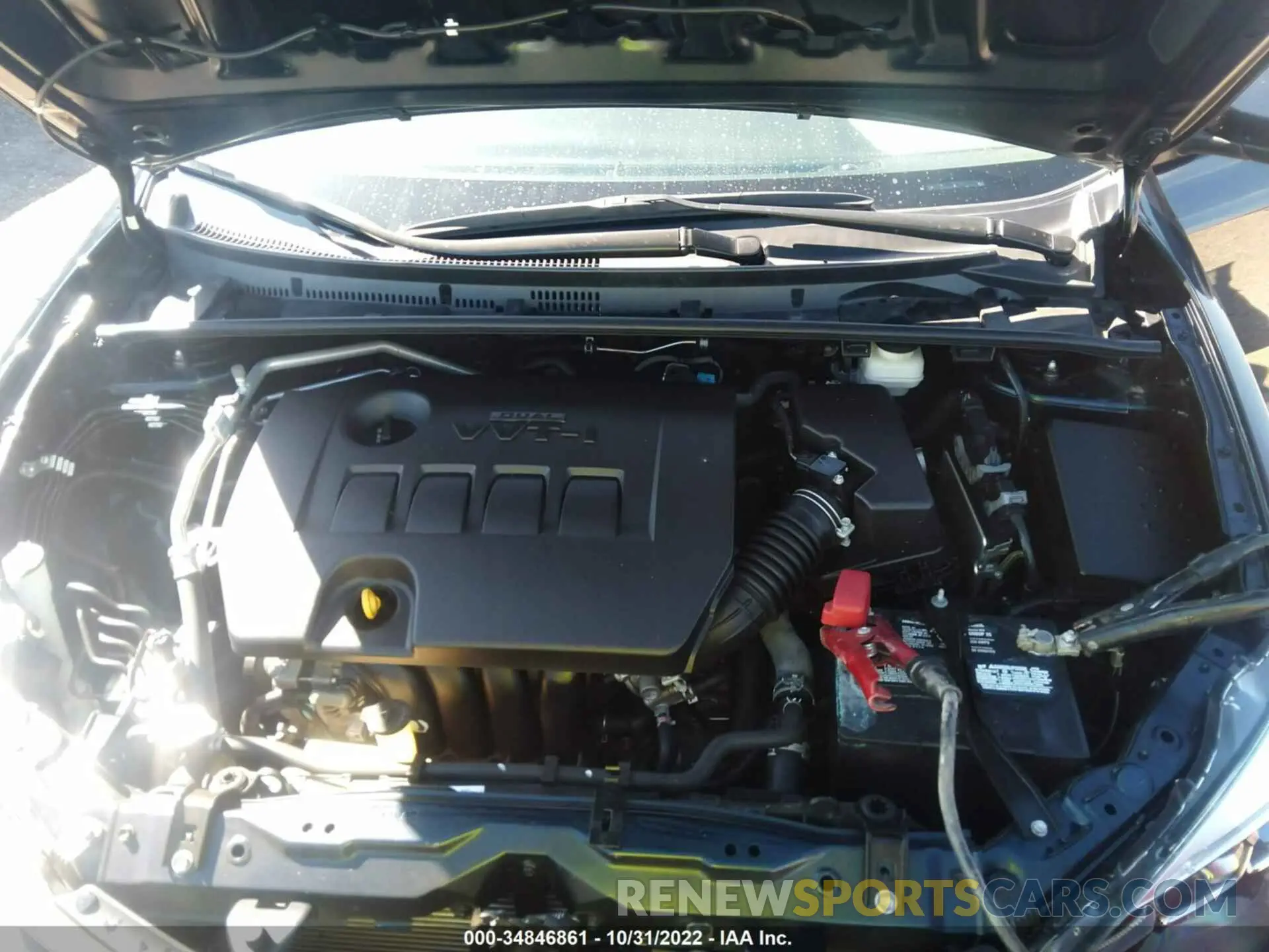 10 fotografías del automóvil dañado 2T1BURHE9KC147895 TOYOTA COROLLA 2019