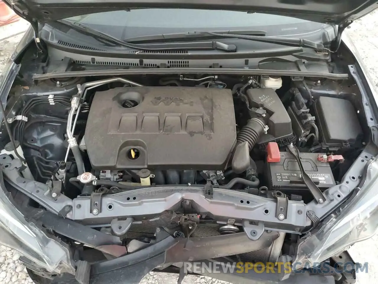 11 fotografías del automóvil dañado 2T1BURHE9KC158198 TOYOTA COROLLA 2019