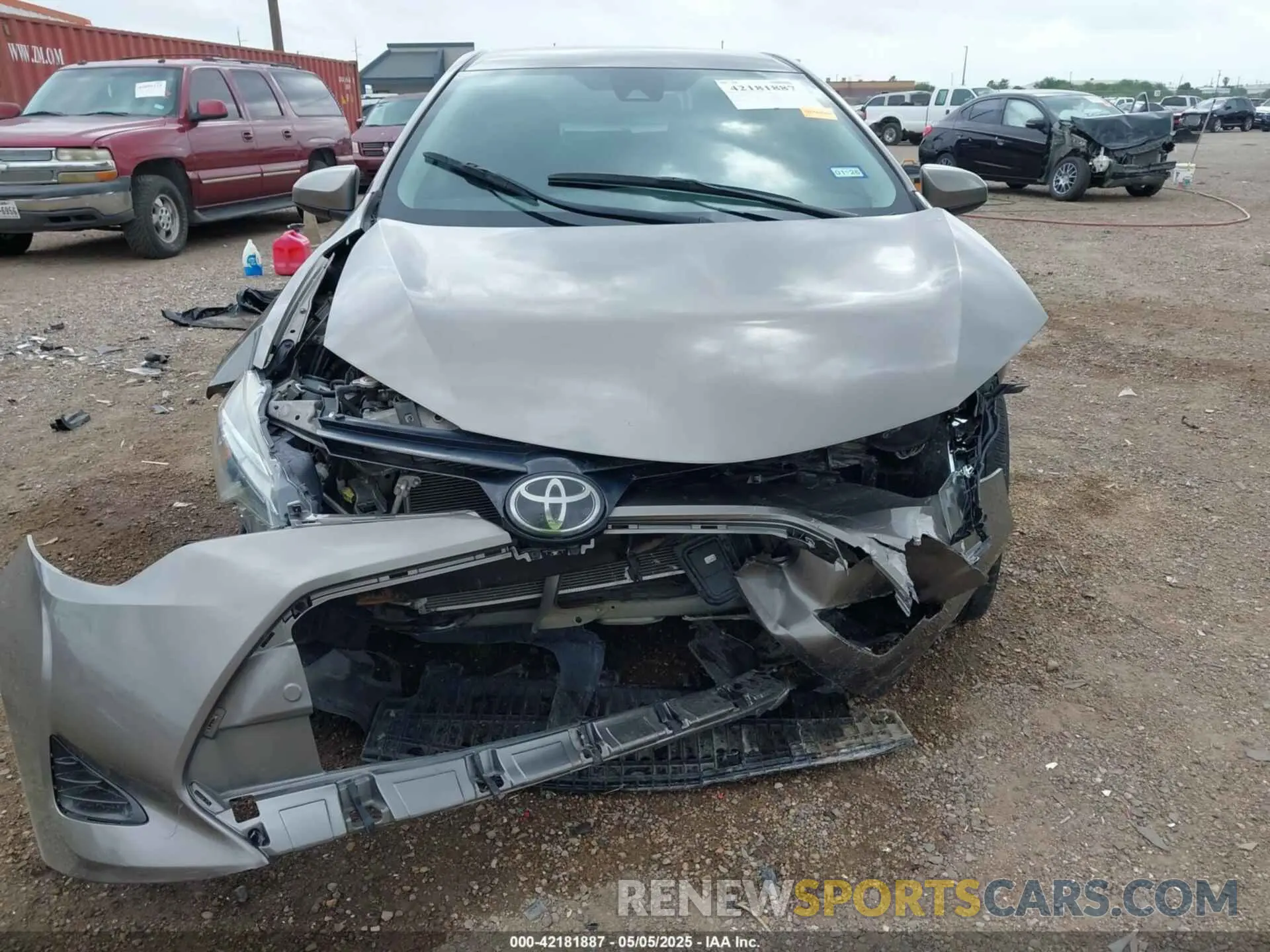 12 fotografías del automóvil dañado 2T1BURHE9KC160145 TOYOTA COROLLA 2019