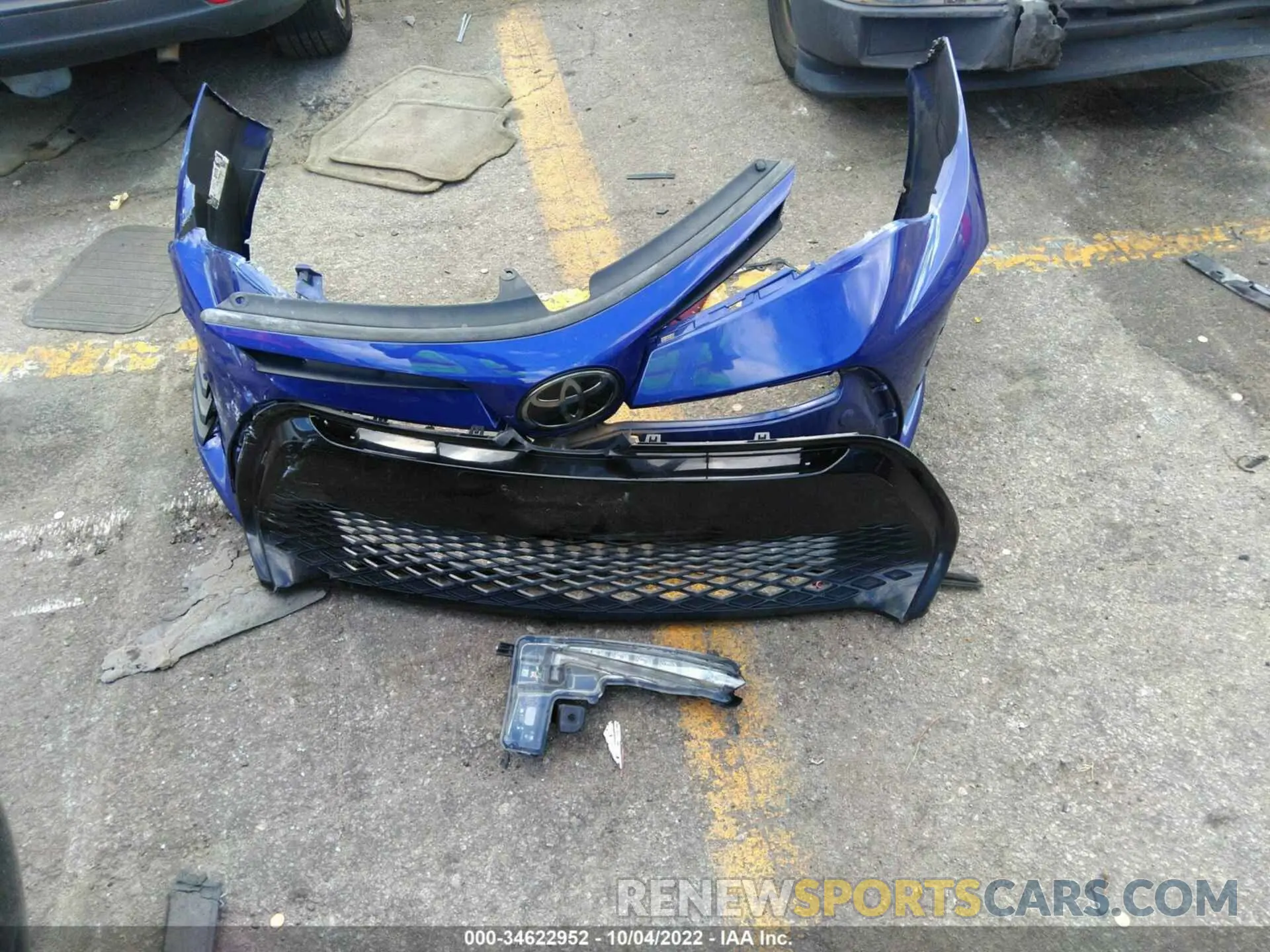 12 fotografías del automóvil dañado 2T1BURHE9KC160470 TOYOTA COROLLA 2019