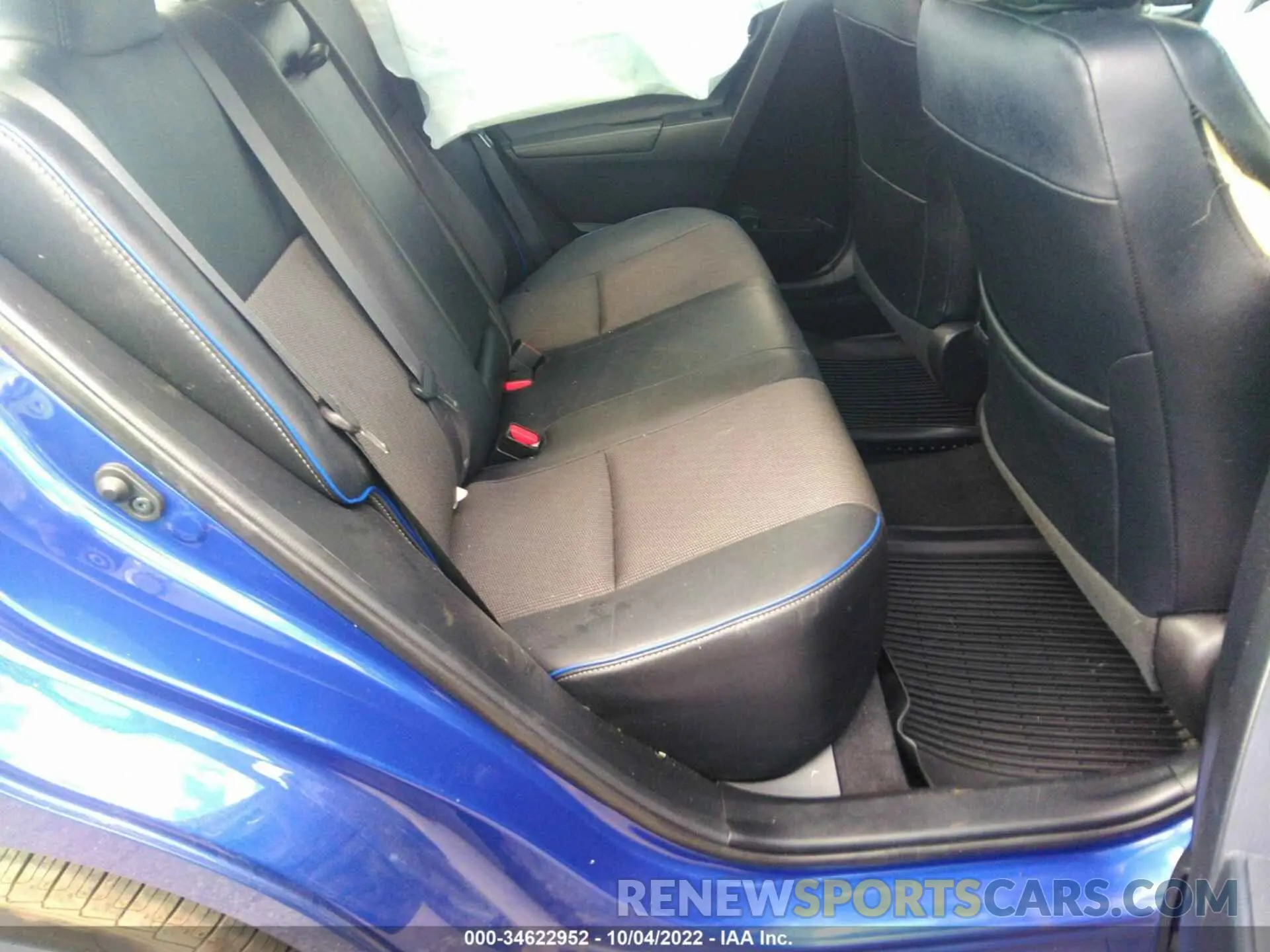 8 fotografías del automóvil dañado 2T1BURHE9KC160470 TOYOTA COROLLA 2019