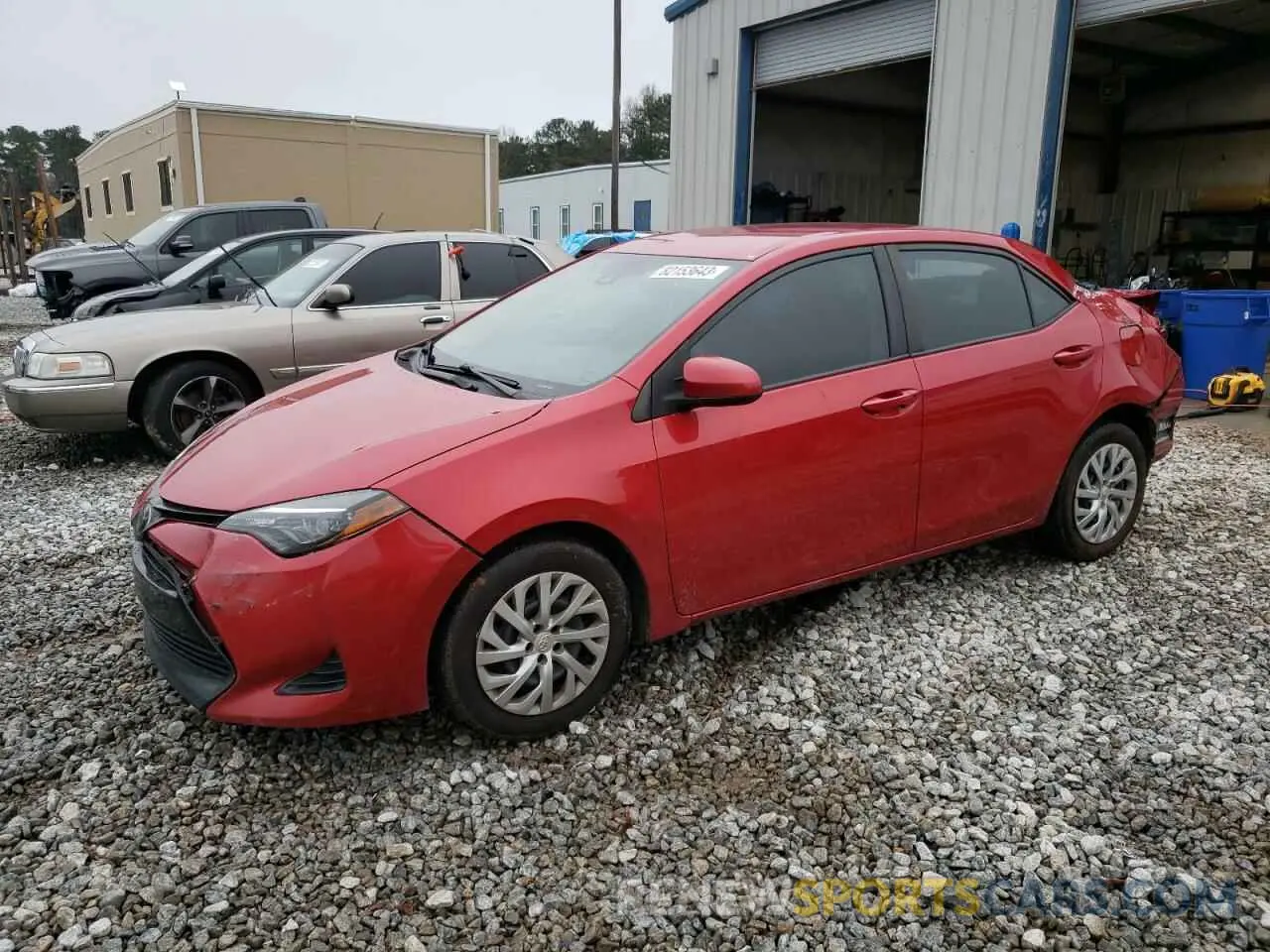 1 fotografías del automóvil dañado 2T1BURHE9KC160775 TOYOTA COROLLA 2019