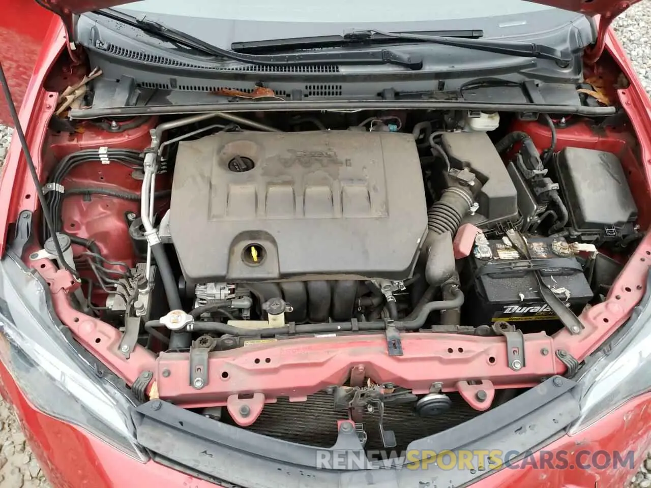 11 fotografías del automóvil dañado 2T1BURHE9KC160775 TOYOTA COROLLA 2019