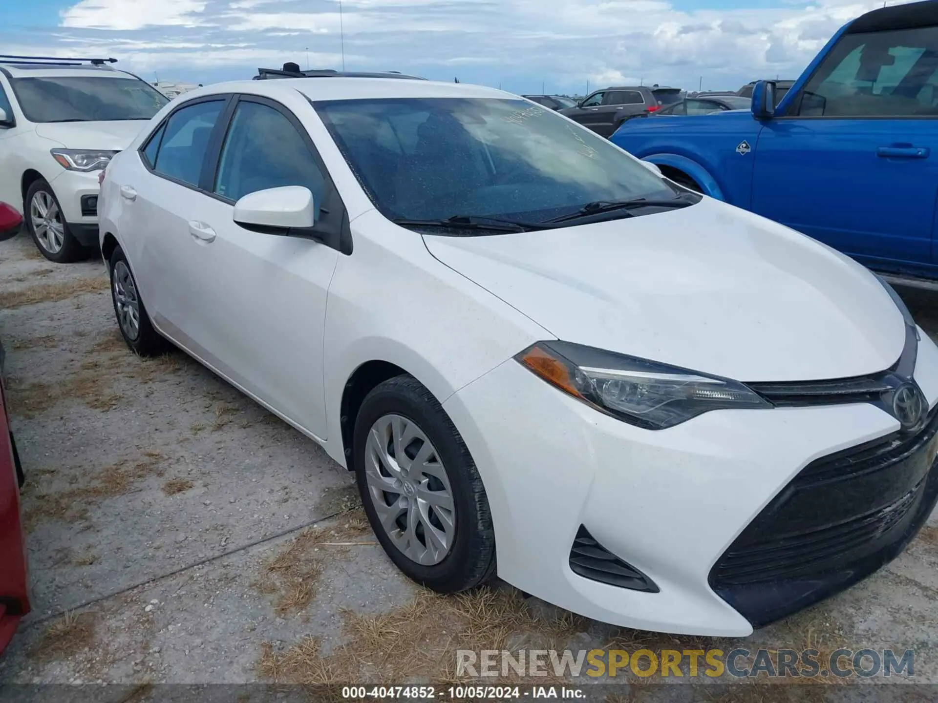 1 fotografías del automóvil dañado 2T1BURHE9KC176927 TOYOTA COROLLA 2019