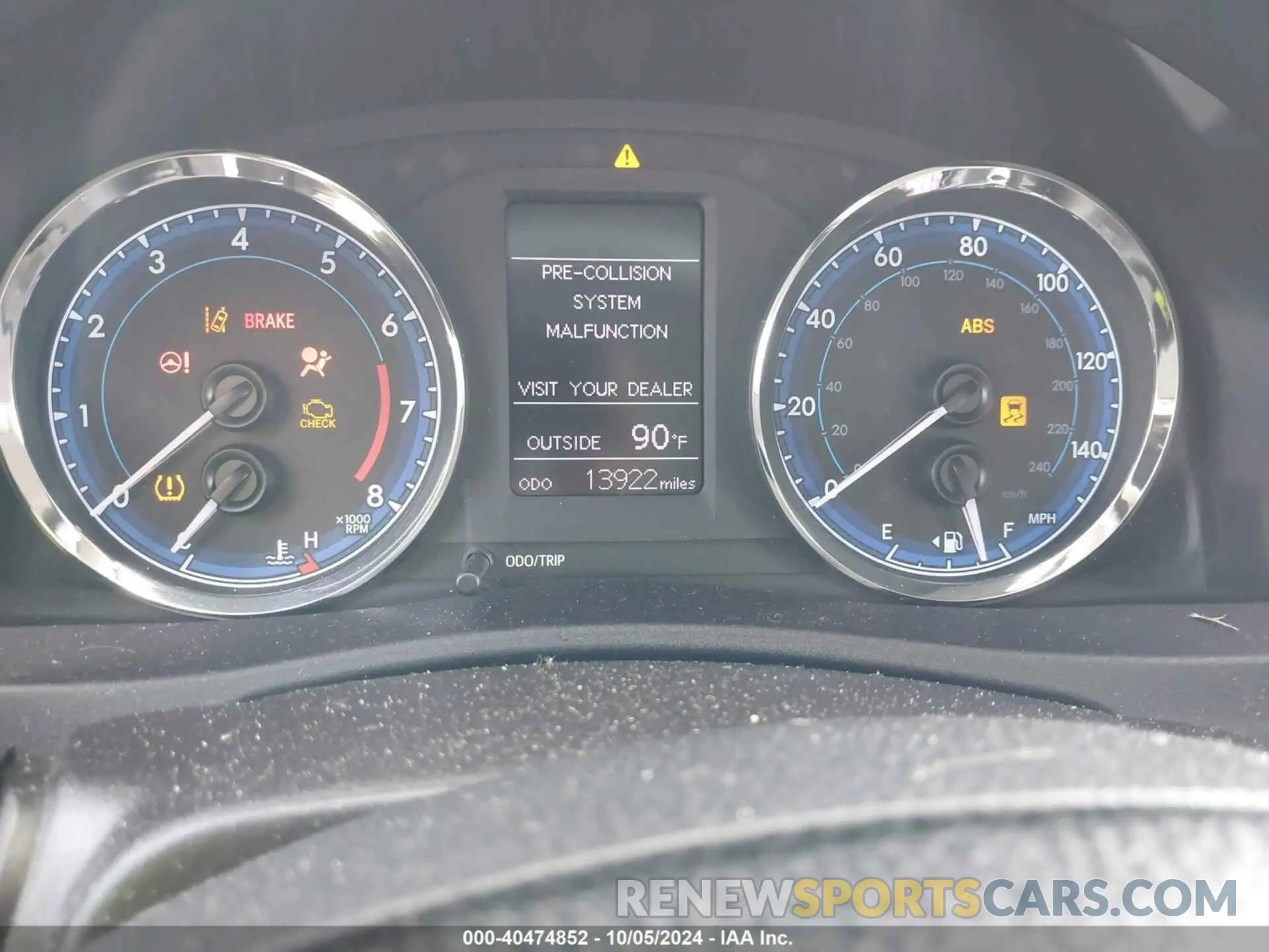 15 fotografías del automóvil dañado 2T1BURHE9KC176927 TOYOTA COROLLA 2019