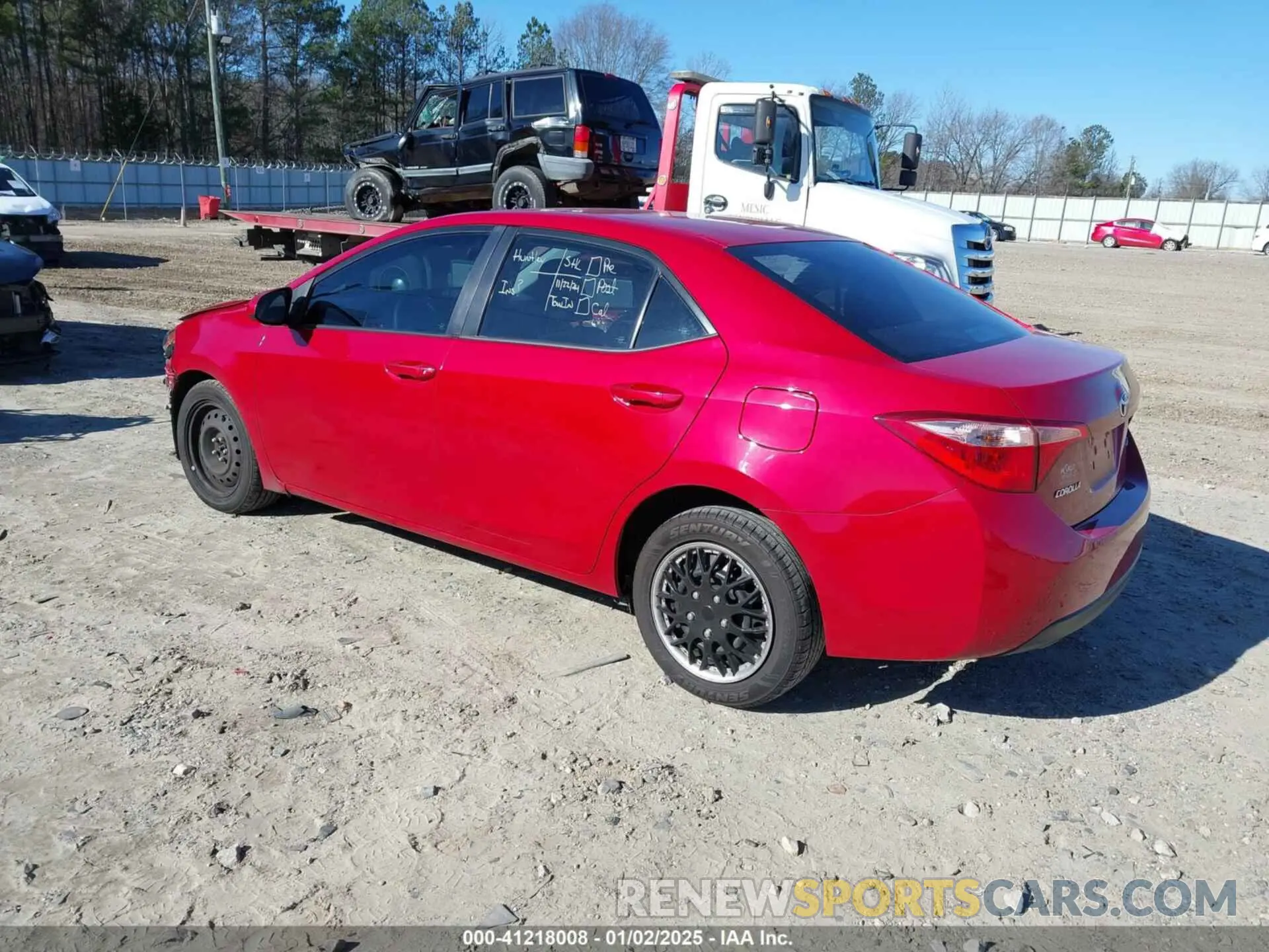 3 fotografías del automóvil dañado 2T1BURHE9KC177219 TOYOTA COROLLA 2019