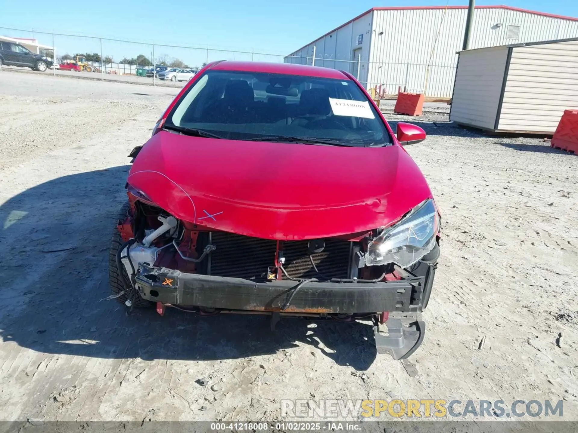 6 fotografías del automóvil dañado 2T1BURHE9KC177219 TOYOTA COROLLA 2019