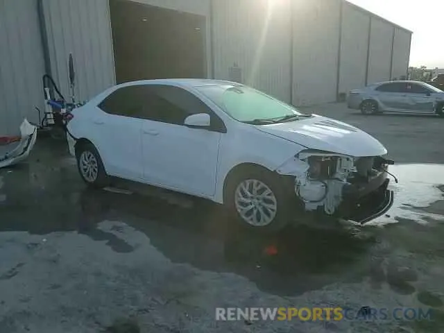 14 fotografías del automóvil dañado 2T1BURHE9KC182873 TOYOTA COROLLA 2019