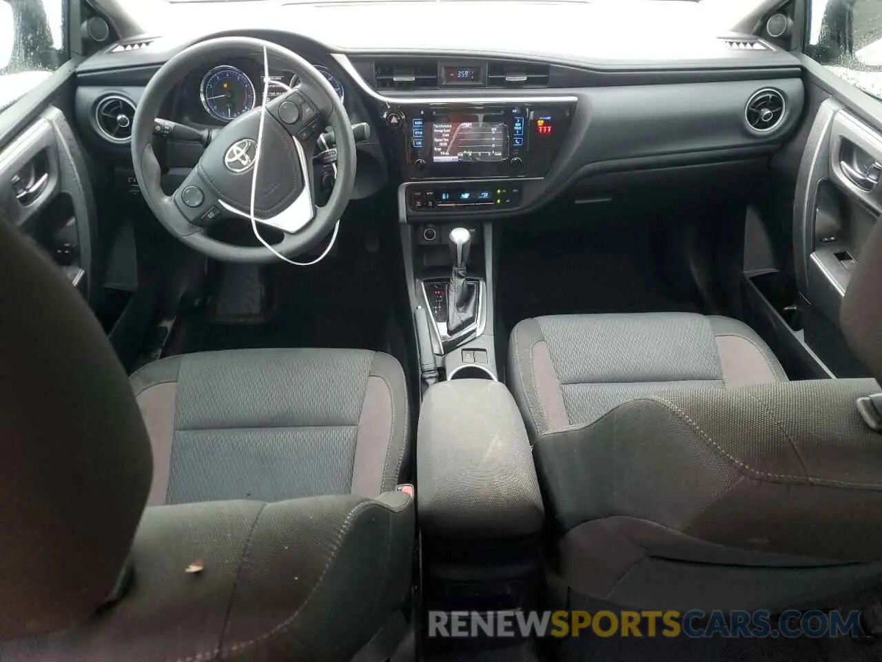 8 fotografías del automóvil dañado 2T1BURHE9KC182873 TOYOTA COROLLA 2019