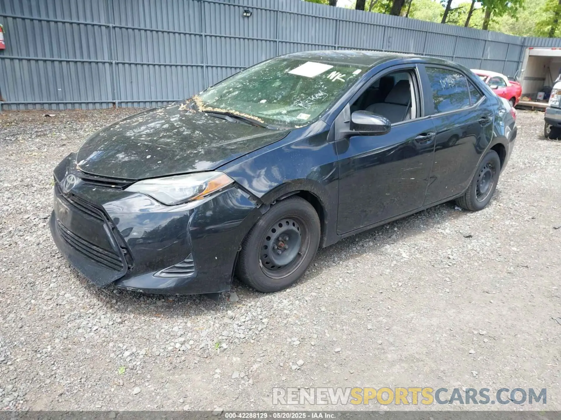 2 fotografías del automóvil dañado 2T1BURHE9KC183991 TOYOTA COROLLA 2019