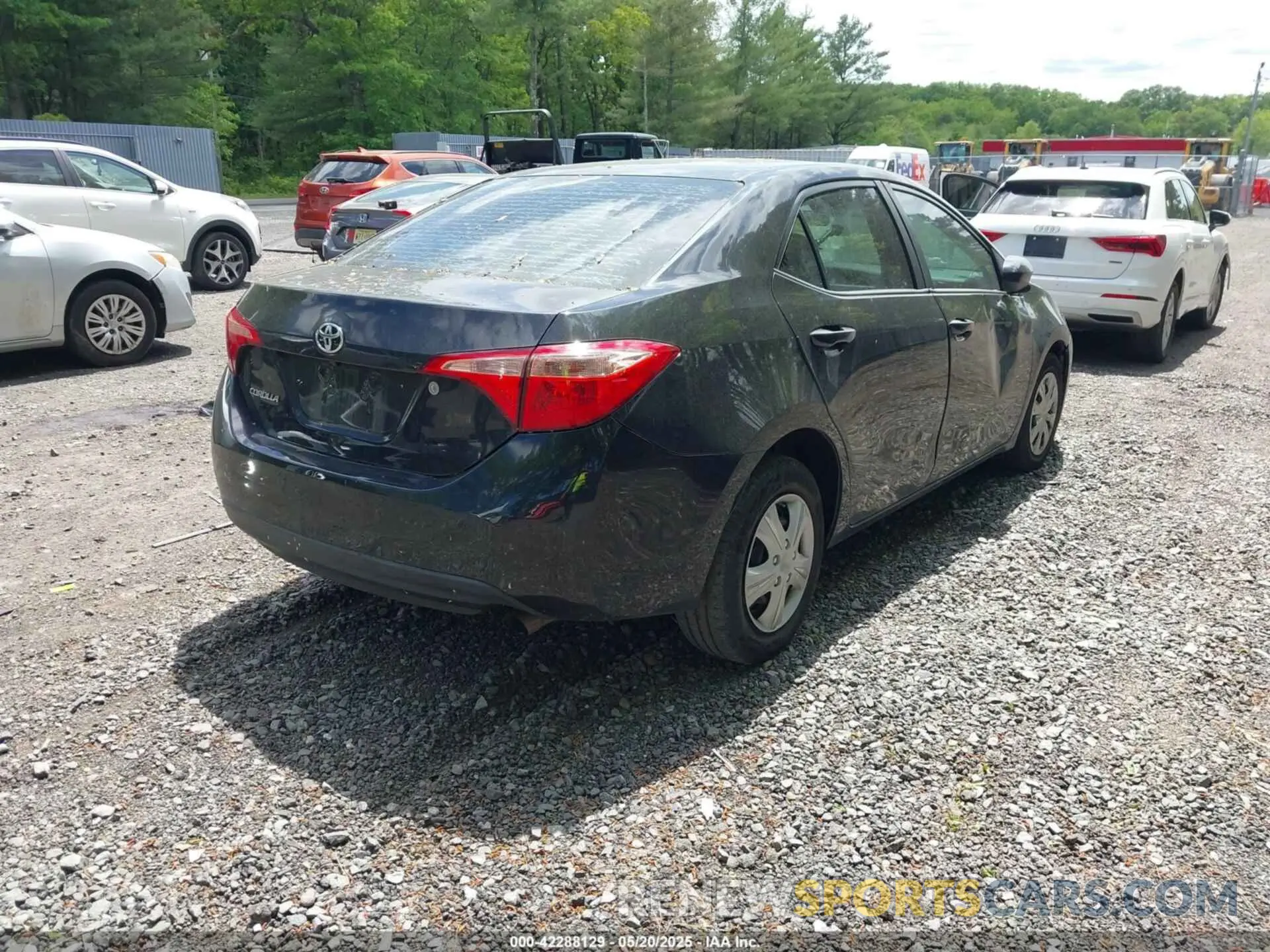 4 fotografías del automóvil dañado 2T1BURHE9KC183991 TOYOTA COROLLA 2019