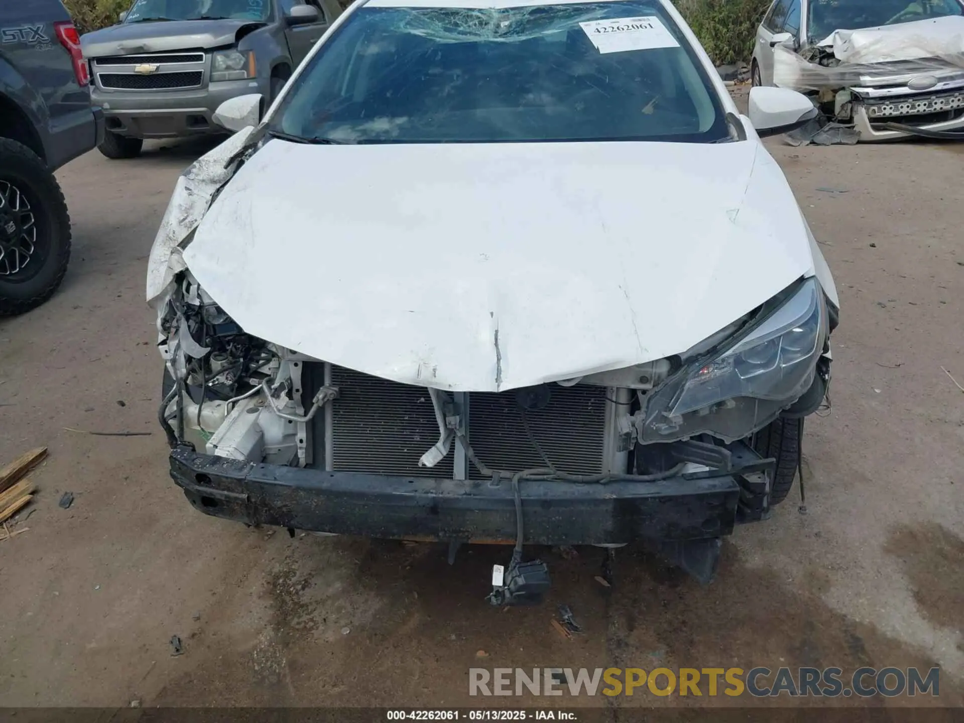 6 fotografías del automóvil dañado 2T1BURHE9KC197924 TOYOTA COROLLA 2019