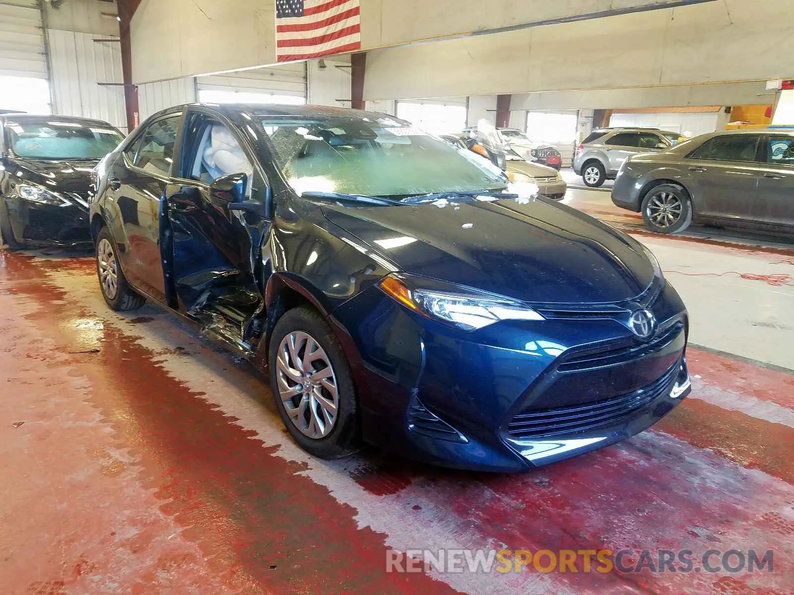 1 fotografías del automóvil dañado 2T1BURHE9KC198037 TOYOTA COROLLA 2019