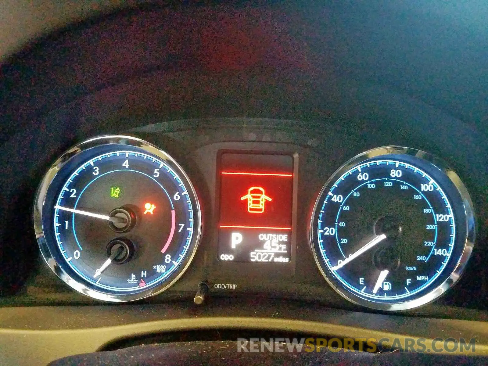 8 fotografías del automóvil dañado 2T1BURHE9KC198037 TOYOTA COROLLA 2019