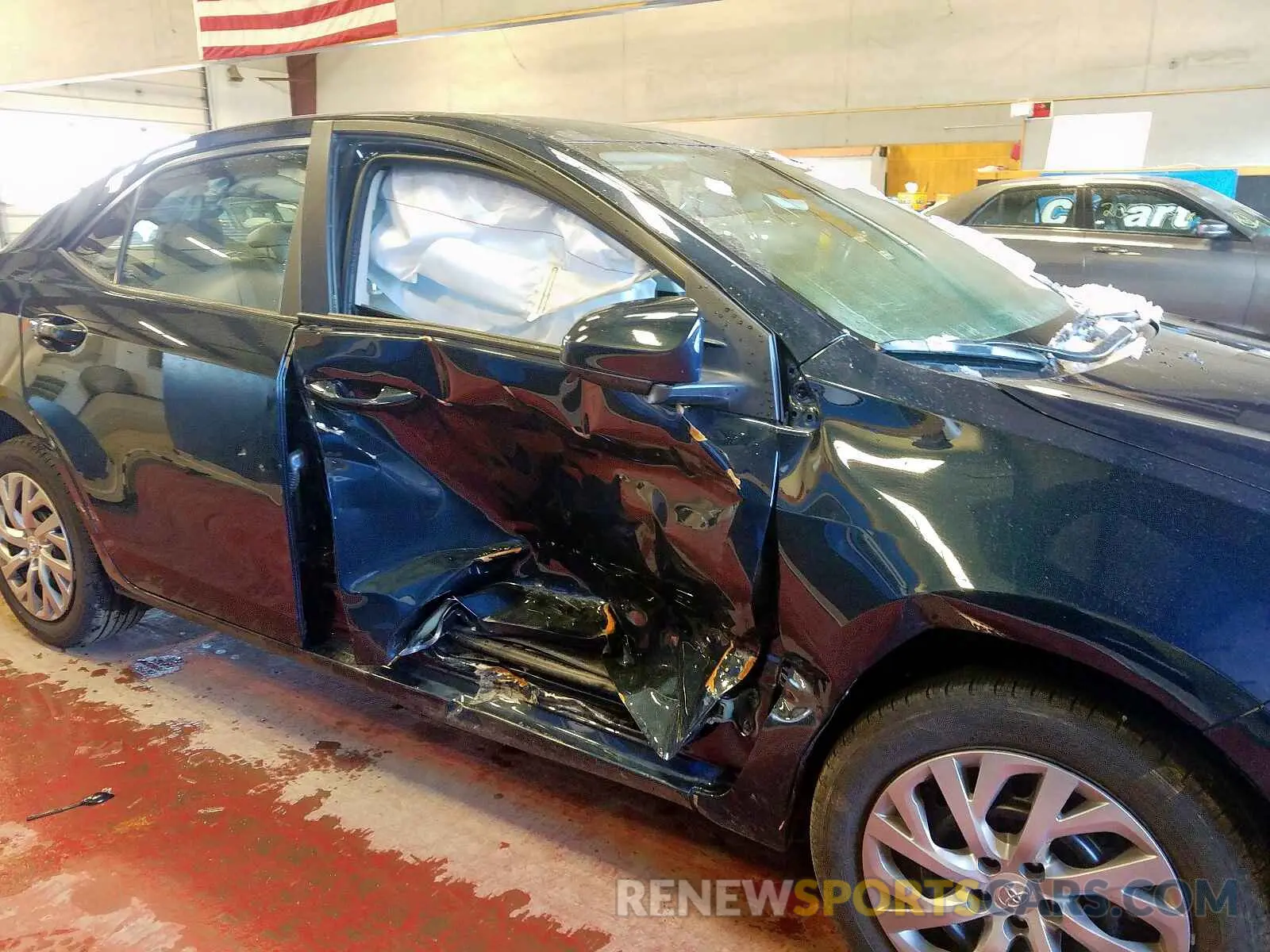 9 fotografías del automóvil dañado 2T1BURHE9KC198037 TOYOTA COROLLA 2019