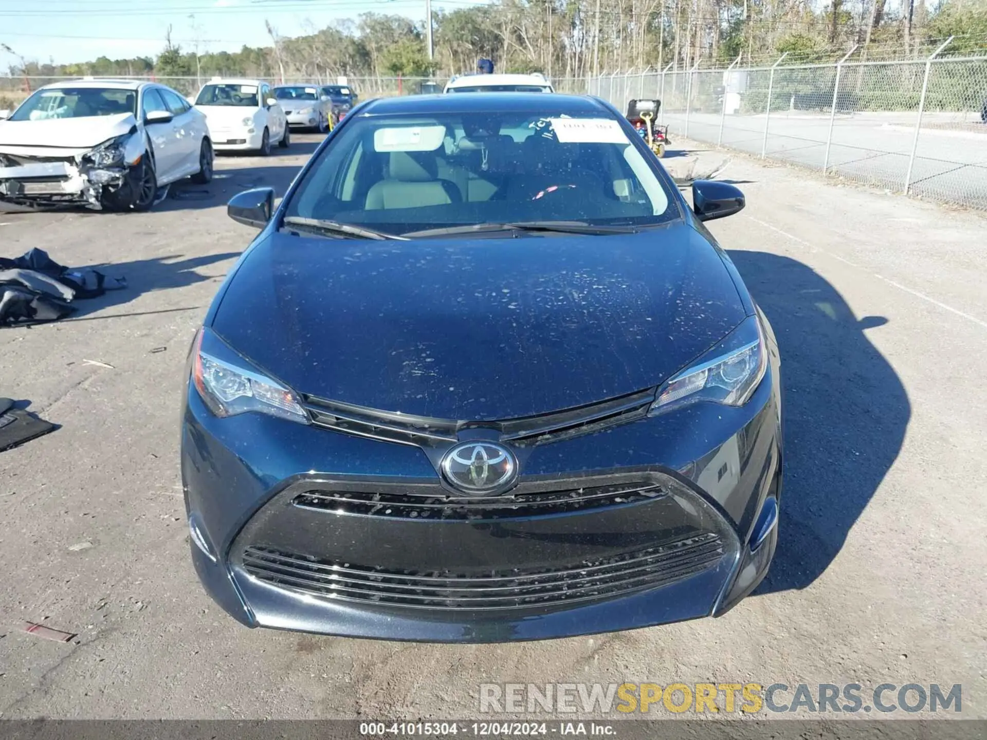12 fotografías del automóvil dañado 2T1BURHE9KC201549 TOYOTA COROLLA 2019