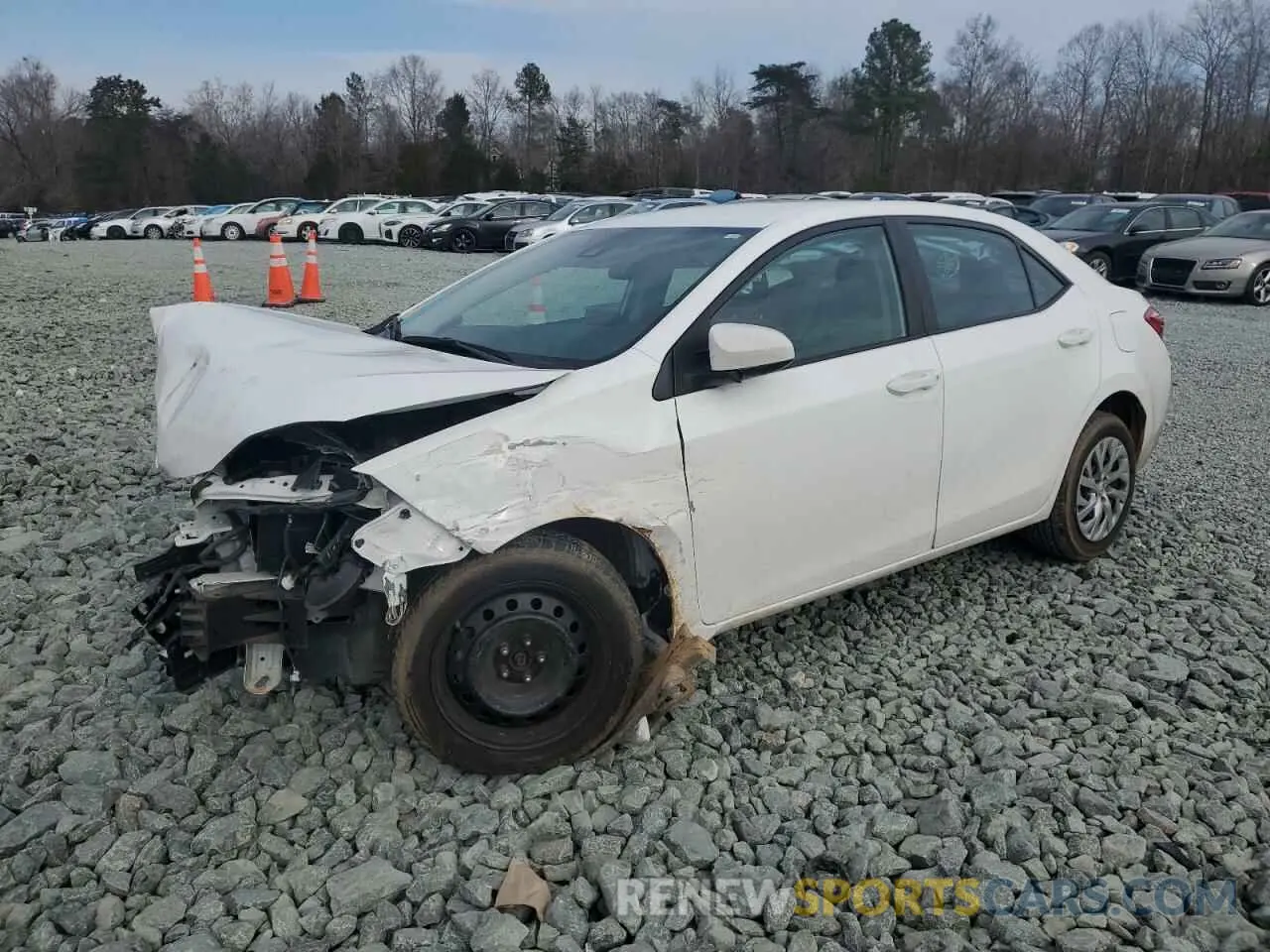 1 fotografías del automóvil dañado 2T1BURHE9KC202443 TOYOTA COROLLA 2019