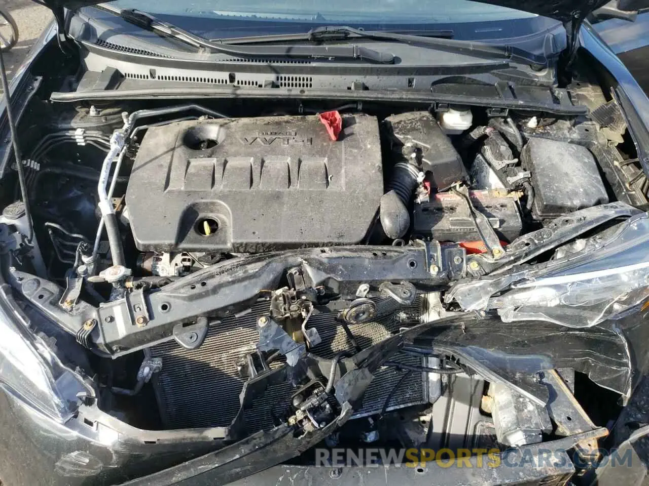 11 fotografías del automóvil dañado 2T1BURHE9KC202605 TOYOTA COROLLA 2019