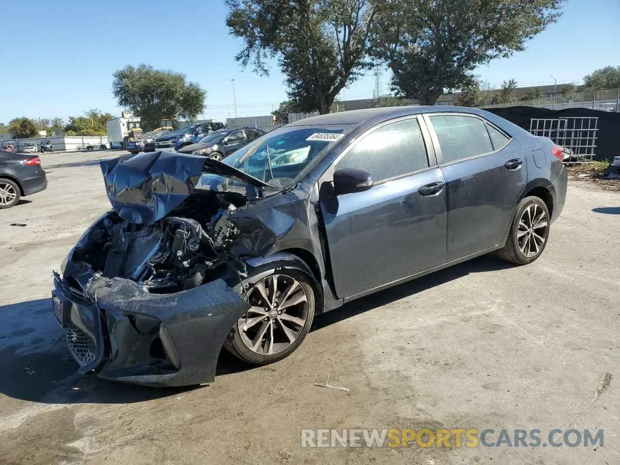 1 fotografías del automóvil dañado 2T1BURHE9KC203818 TOYOTA COROLLA 2019