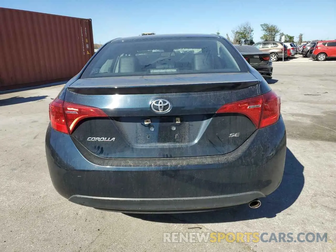 6 fotografías del automóvil dañado 2T1BURHE9KC203818 TOYOTA COROLLA 2019