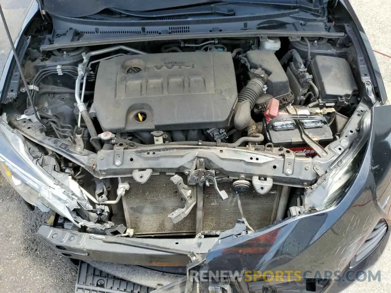 11 fotografías del automóvil dañado 2T1BURHE9KC205598 TOYOTA COROLLA 2019