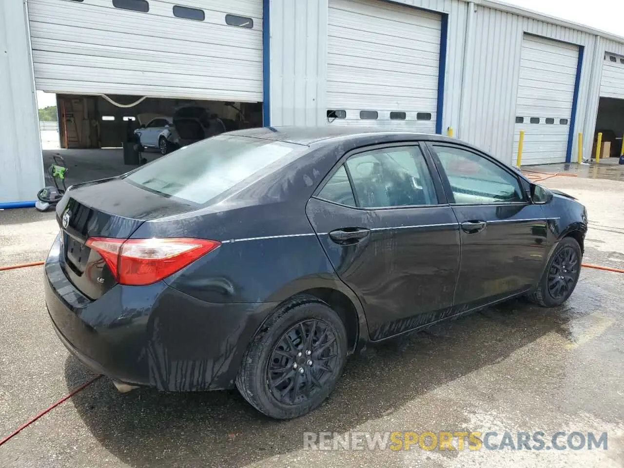 3 fotografías del automóvil dañado 2T1BURHE9KC205598 TOYOTA COROLLA 2019