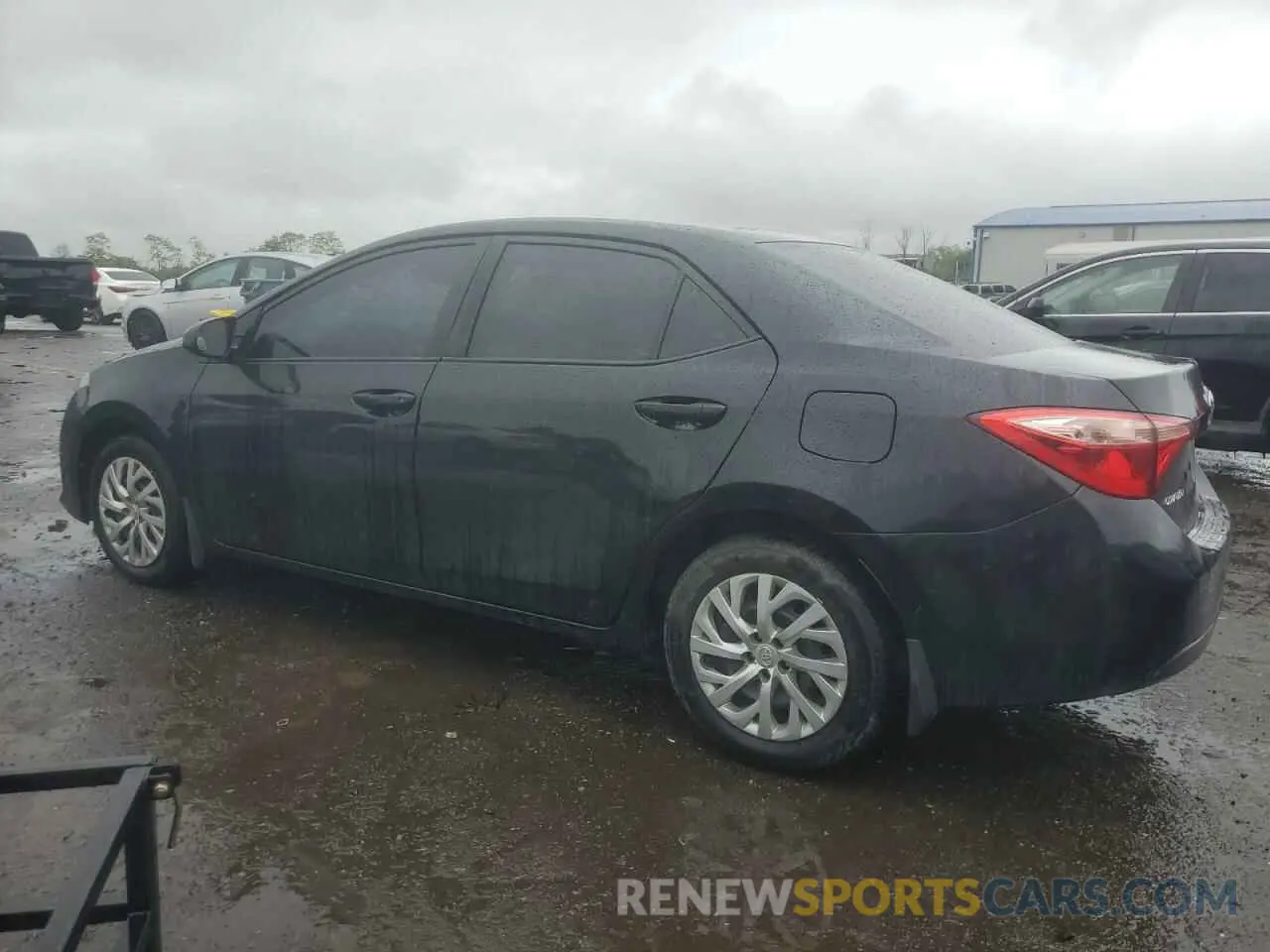 2 fotografías del automóvil dañado 2T1BURHE9KC208968 TOYOTA COROLLA 2019