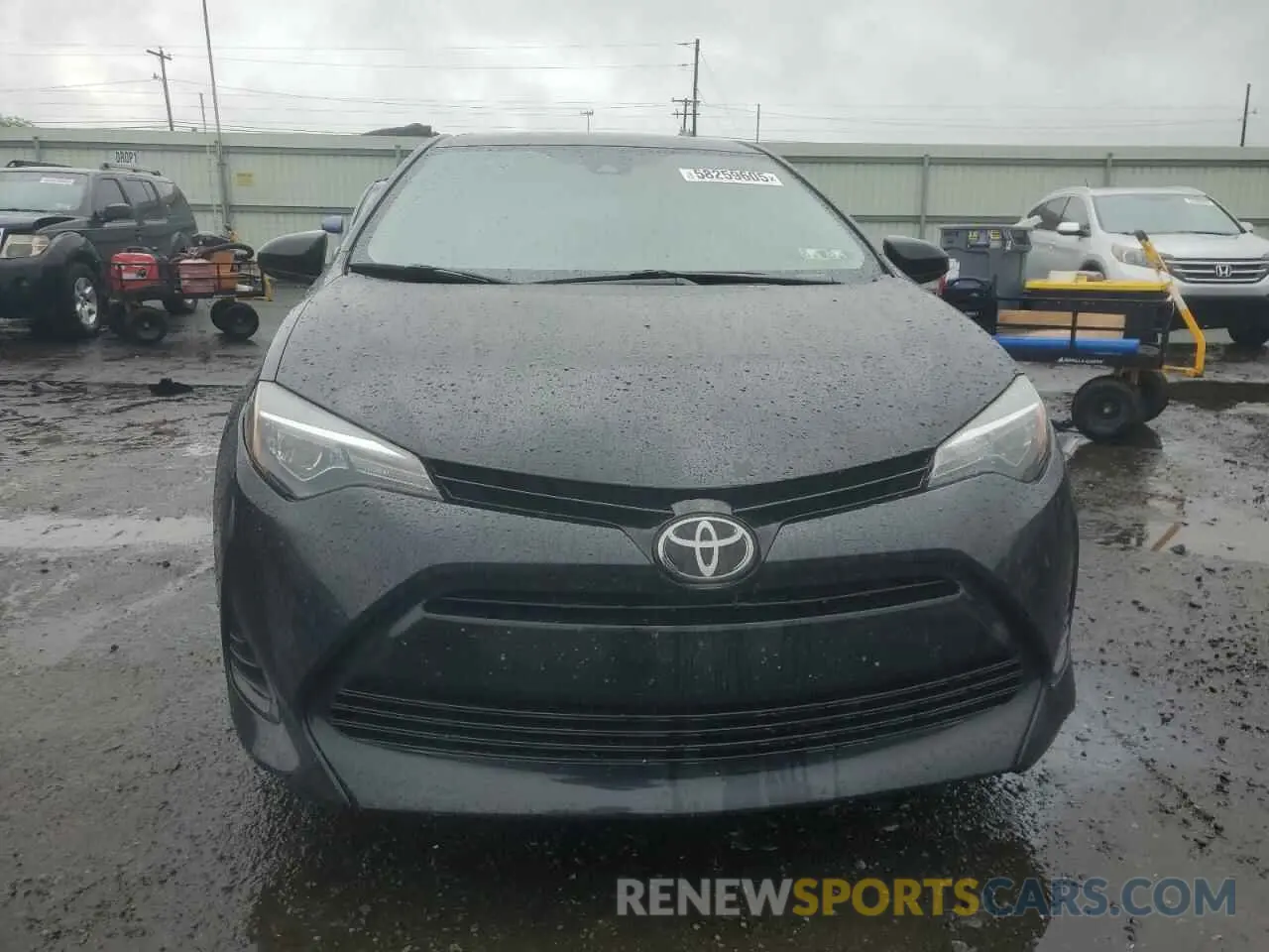 5 fotografías del automóvil dañado 2T1BURHE9KC208968 TOYOTA COROLLA 2019