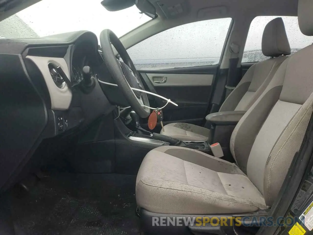 7 fotografías del automóvil dañado 2T1BURHE9KC208968 TOYOTA COROLLA 2019