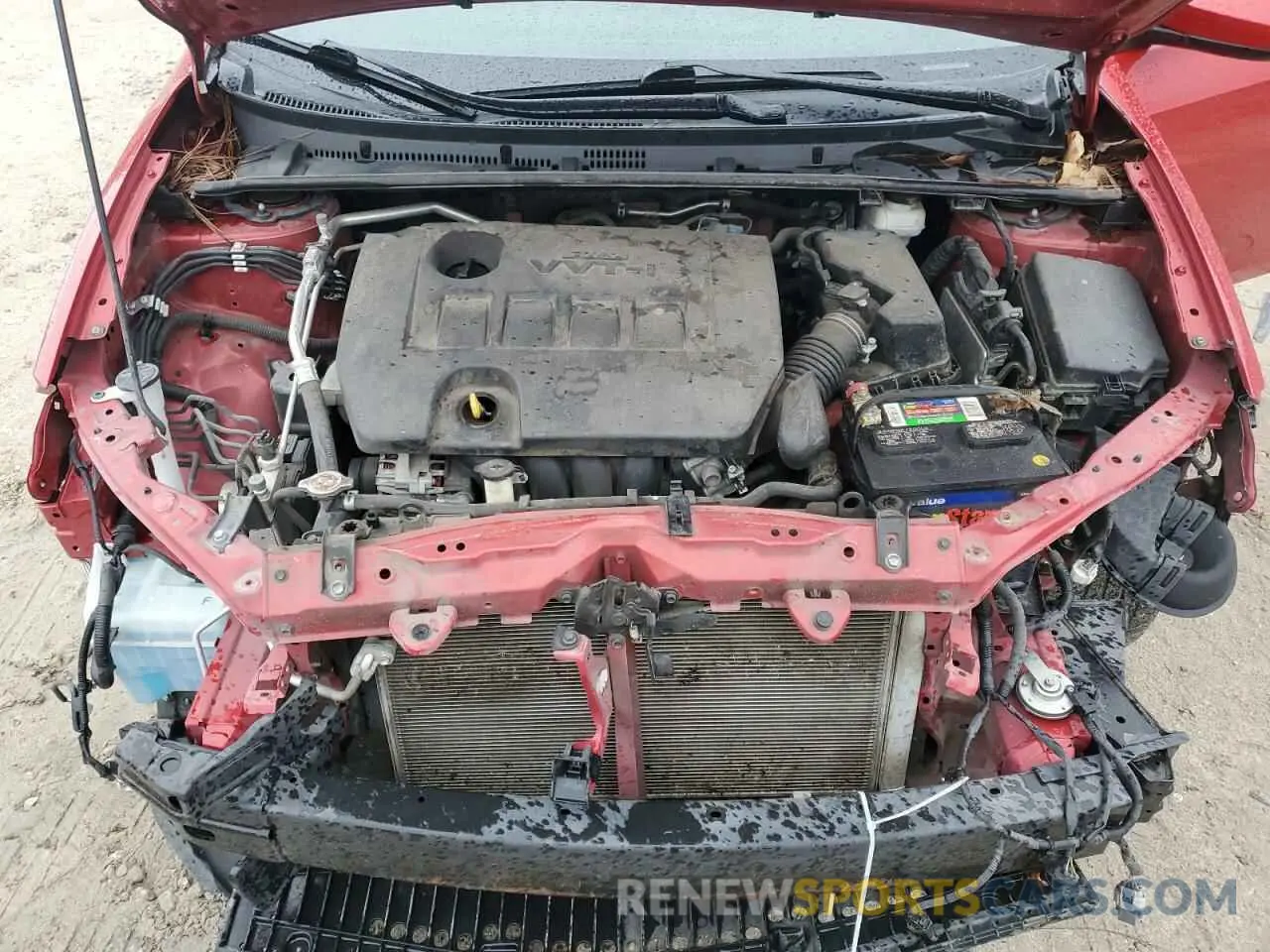 11 fotografías del automóvil dañado 2T1BURHE9KC210039 TOYOTA COROLLA 2019