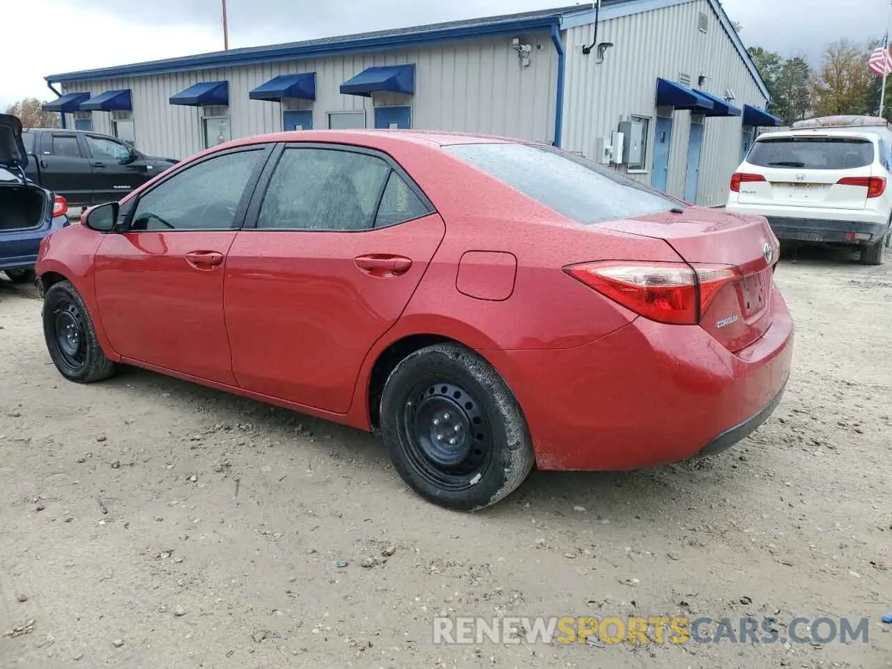2 fotografías del automóvil dañado 2T1BURHE9KC210039 TOYOTA COROLLA 2019