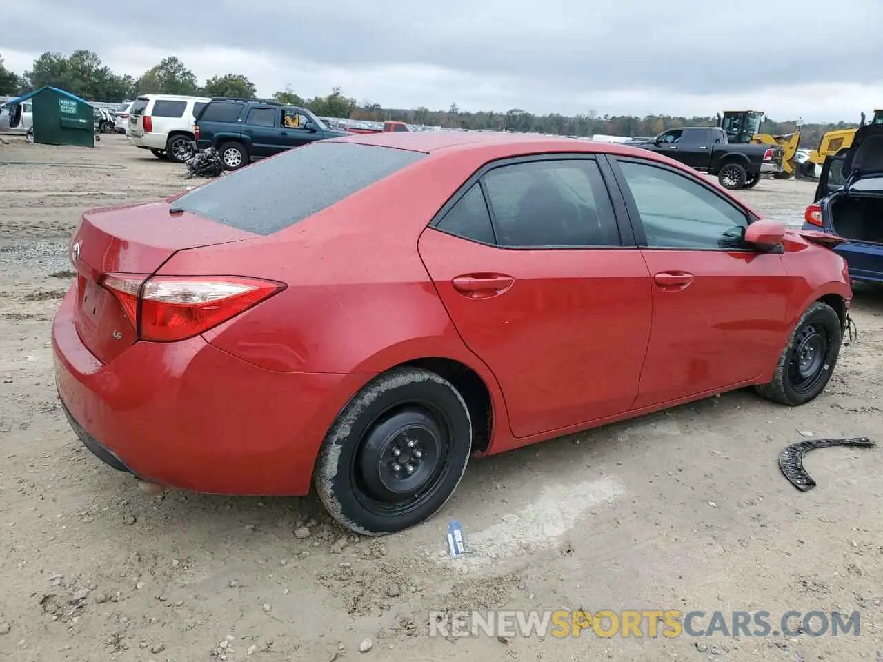 3 fotografías del automóvil dañado 2T1BURHE9KC210039 TOYOTA COROLLA 2019