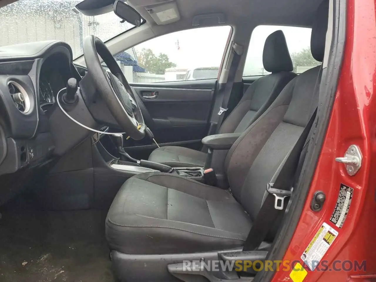 7 fotografías del automóvil dañado 2T1BURHE9KC210039 TOYOTA COROLLA 2019