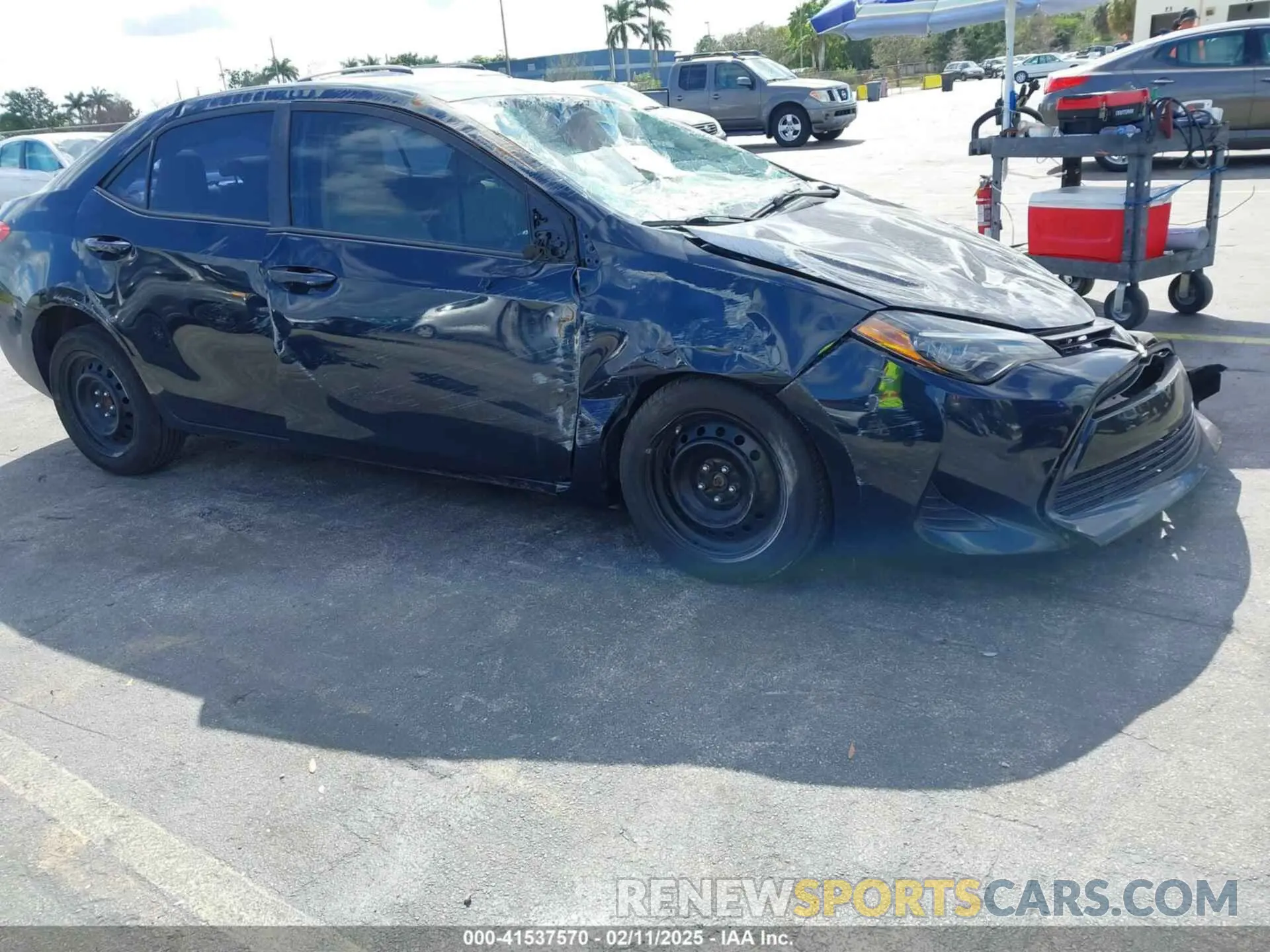 1 fotografías del automóvil dañado 2T1BURHE9KC212115 TOYOTA COROLLA 2019
