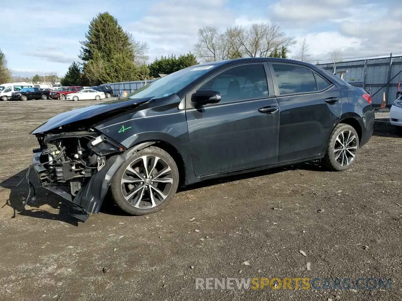 1 fotografías del automóvil dañado 2T1BURHE9KC212888 TOYOTA COROLLA 2019