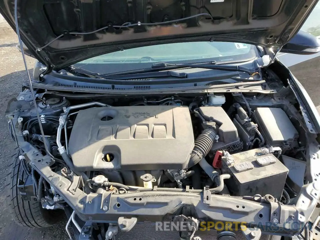 11 fotografías del automóvil dañado 2T1BURHE9KC212888 TOYOTA COROLLA 2019