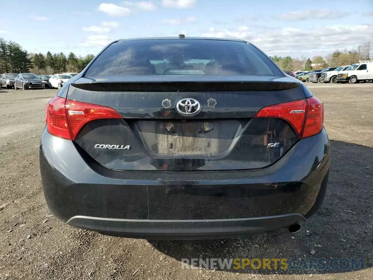 6 fotografías del automóvil dañado 2T1BURHE9KC212888 TOYOTA COROLLA 2019