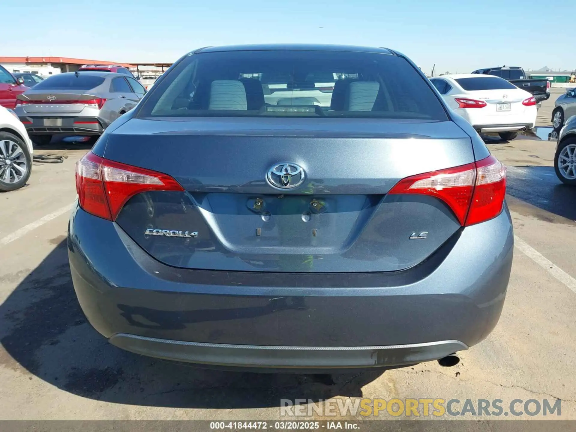 16 fotografías del automóvil dañado 2T1BURHE9KC217993 TOYOTA COROLLA 2019