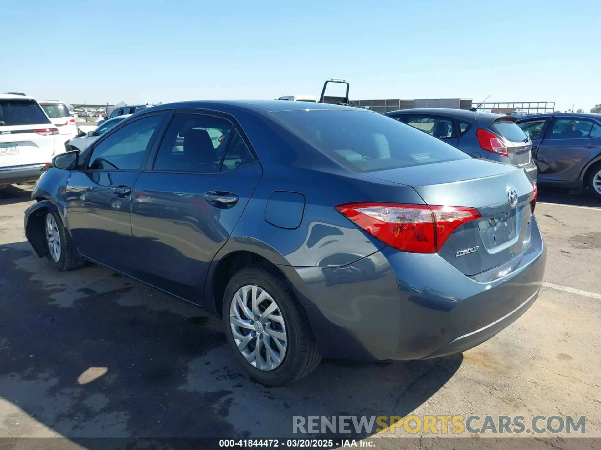 3 fotografías del automóvil dañado 2T1BURHE9KC217993 TOYOTA COROLLA 2019